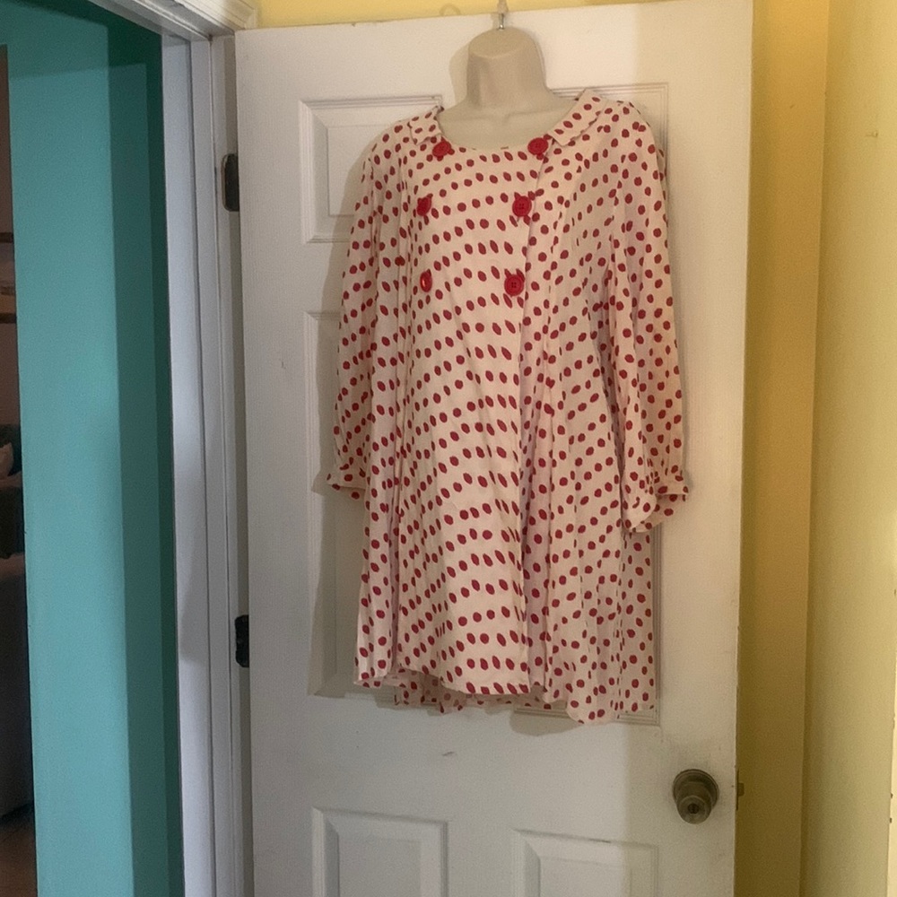 April Cornell pika dot dress